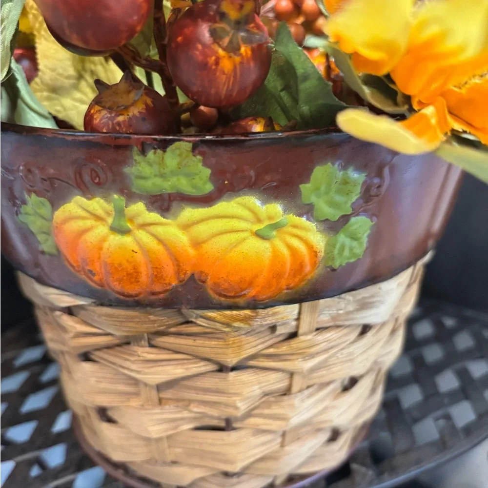 Pumpkin Basket Arrangement